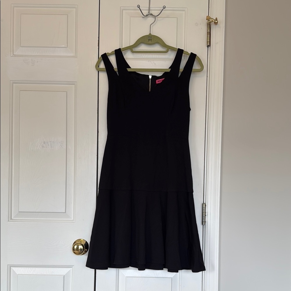 Vintage Betsey Johnson Black Dress Size 6